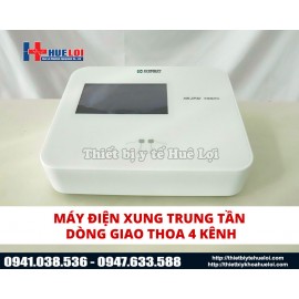 Máy trị liệu điện xung trung tần 4 kênh độc lập Máy trị liệu điện xung trung tần 4 kênh độc lập