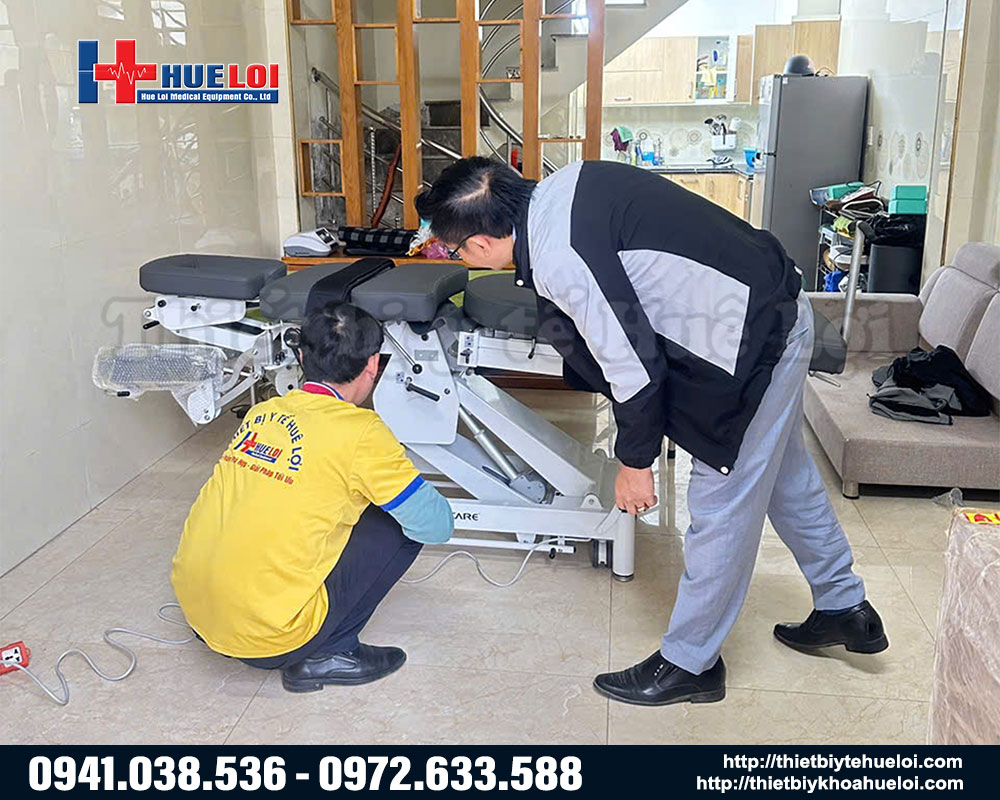 Giường Chiropractic EL07 ch&iacute;nh h&atilde;ng Hu&ecirc; Lợi