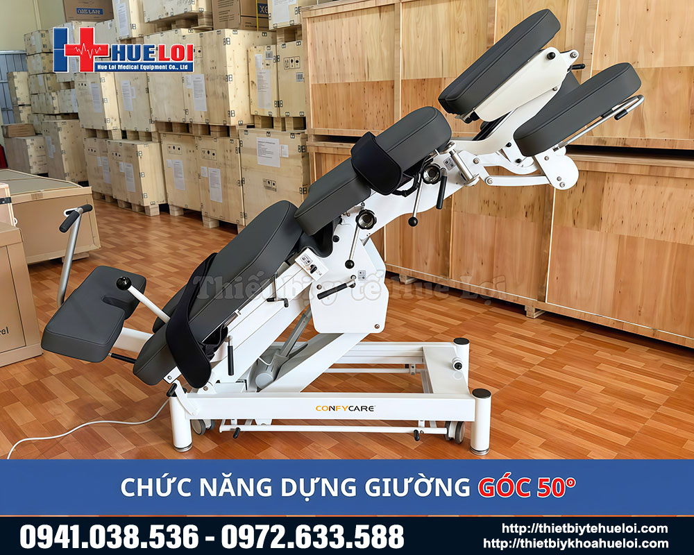 chức năng dựng đứng giường t&aacute;c động cột sống EL07