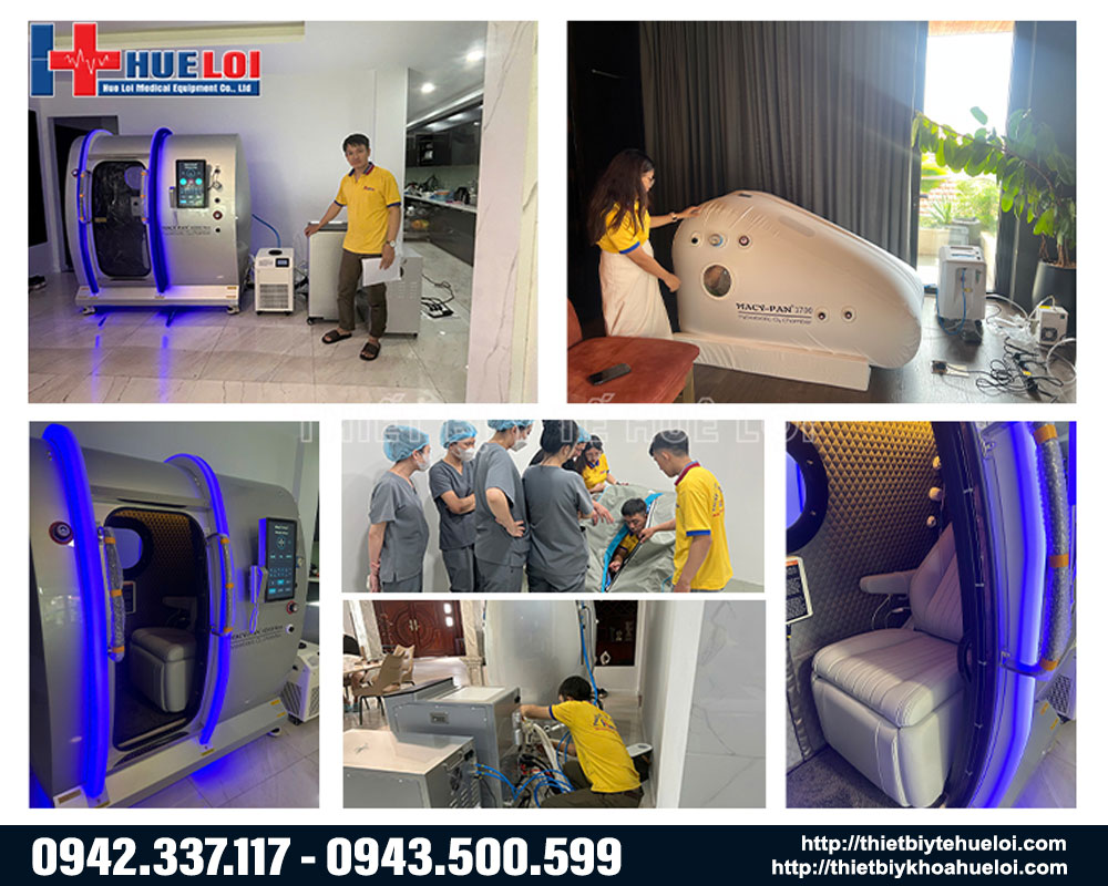 C&ocirc;ng ty Hu&ecirc; Lợi b&agrave;n giao buồng oxy cao &aacute;p 