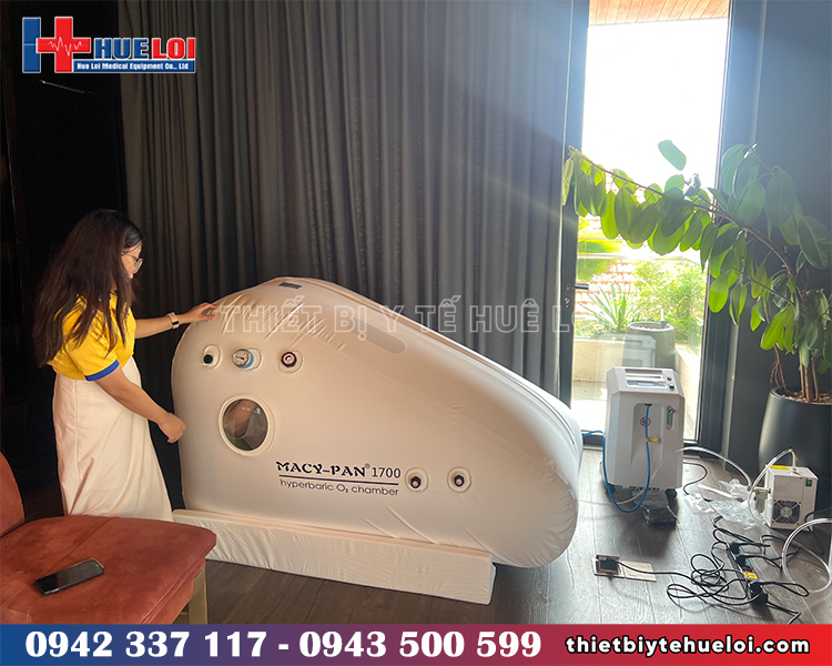 Sử dụng buồng oxy cao &aacute;p ST1700 tại nh&agrave;