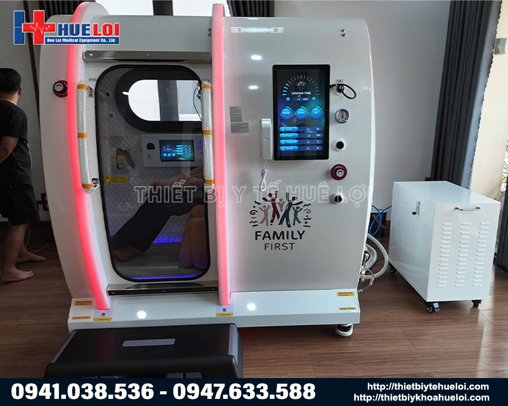 Máy trị liệu oxy cao áp hiện đại