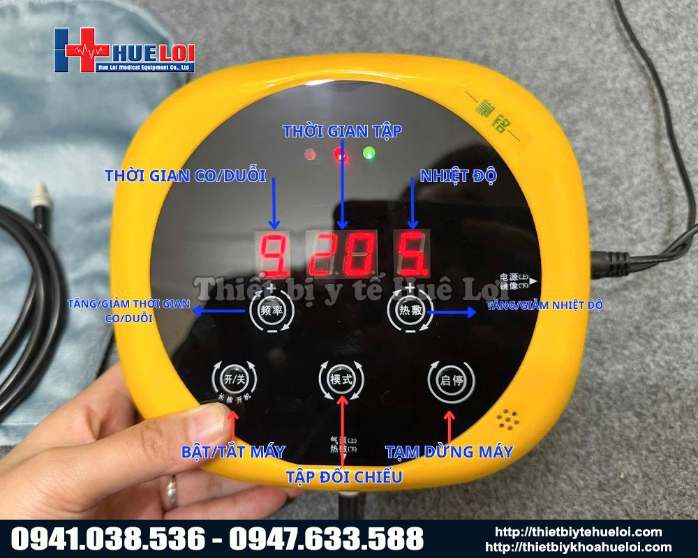 Máy tập co bóp bàn tay cho người tai biến 