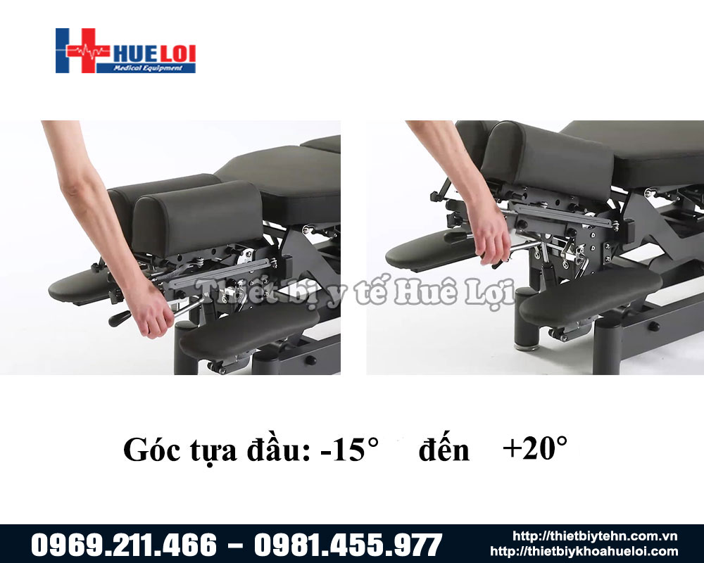 Góc tựa đầu của giường tác động cột sống toàn thân EL08b