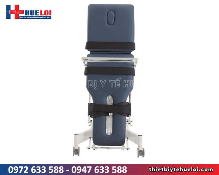 giường tập đứng c&oacute; chức năng n&acirc;ng hạ độ cao 