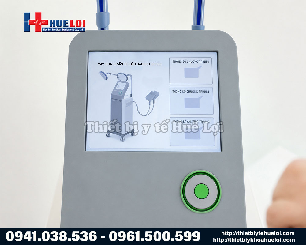M&agrave;n h&igrave;nh điều khiển cảm ứng m&aacute;y s&oacute;ng ngắn Haobro