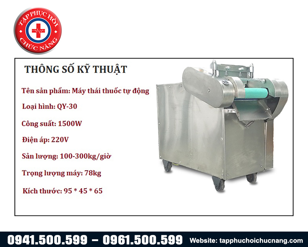 máy thái thuốc đông y