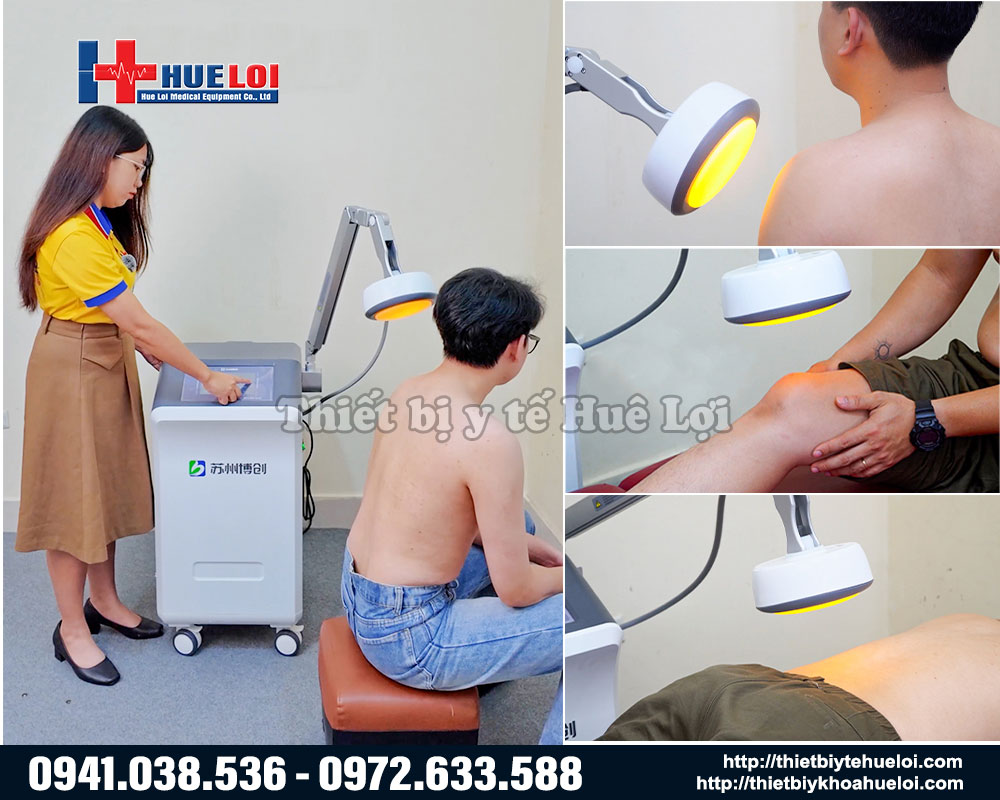 m&aacute;y ph&aacute;t vi s&oacute;ng ứng dụng trong vật l&yacute; trị liệu rất hiệu quả