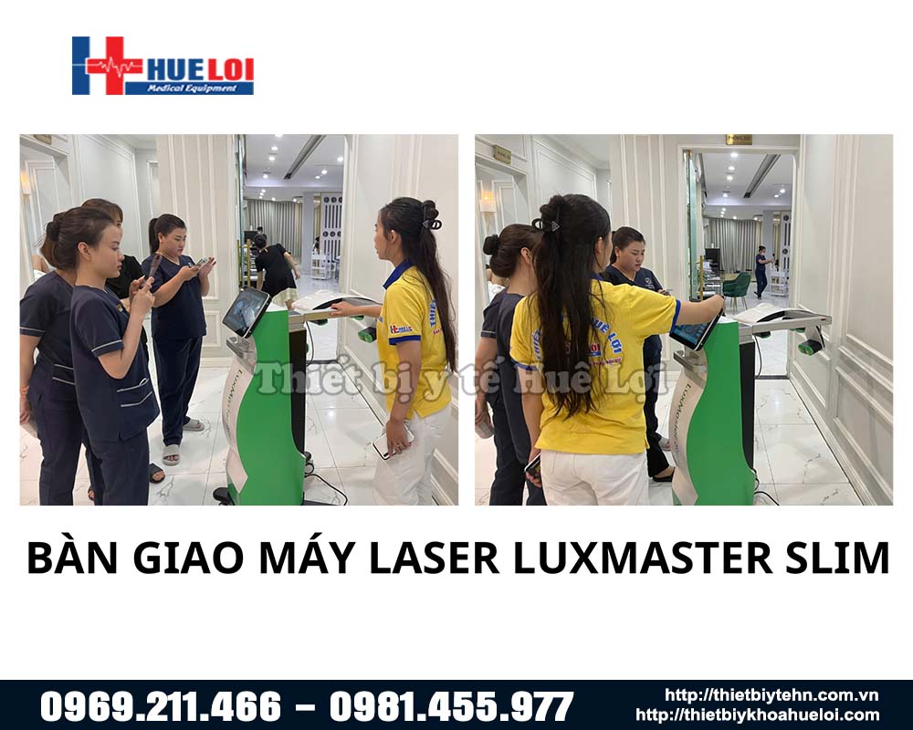 Huê Lợi bàn giao máy Laser công suất thấp 