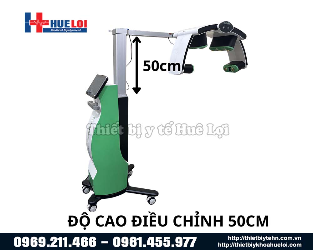 Điều chỉnh độ cao của máy Laser công suất thấp