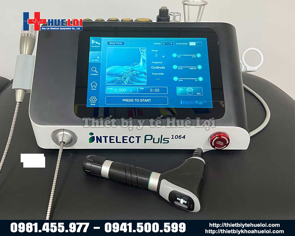 Máy xung kích tích hợp Laser cường độ cao 