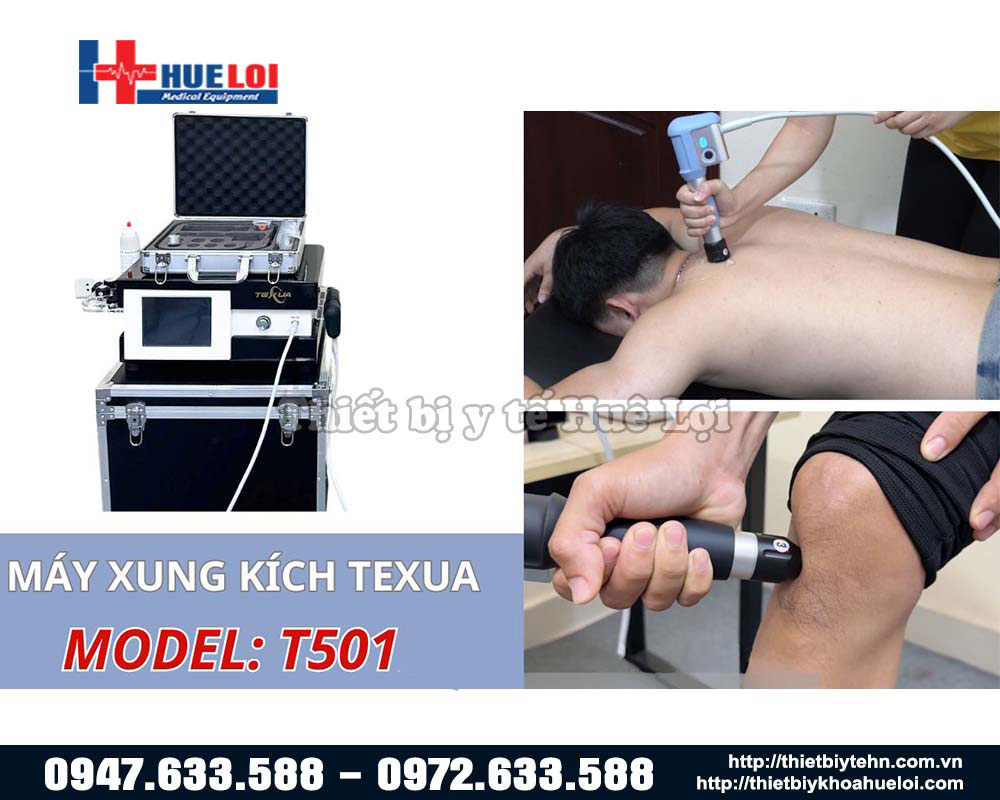 m&aacute;y xung k&iacute;ch trị liệu cơ xương khớp t501